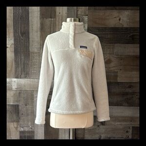 Patagonia Synchilla snap-T fleece mock neck sweater small sporty outdoor winter